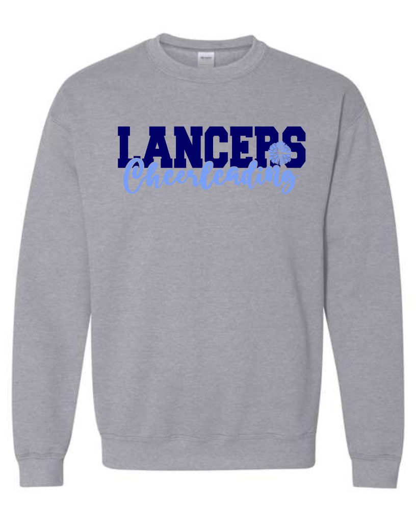 #4- Sport Grey Crewneck- Stitched